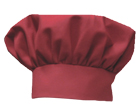Good Quality Poly Cotton Mehroon Color Chef Cap manufacturers, suppliers, Dealers, and wholesalers